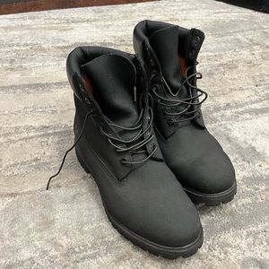Mens black timberland boots